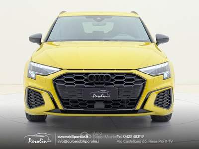 Audi A3 45 1.4 TFSIe S-line edition S-tronic LED-Black pack Giallo usata Riese Pio X