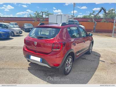 Dacia Sandero SANDERO STEPWAY TECHROAD 0.9 TCe GPL 90CV Rosso usata Bari