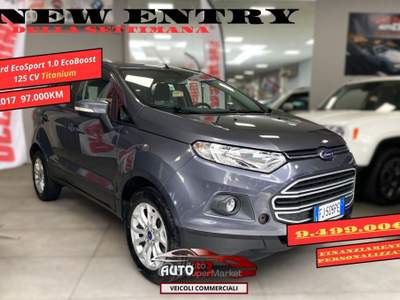 Ford EcoSport EcoBoost 125 CV Titanium Grigio usata Prato