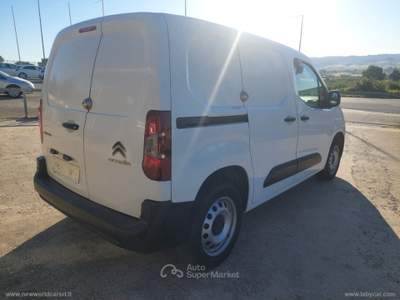 Citroen Berlingo Berlingo BlueHDi 100 Van M Club Bianco usata Gibellina