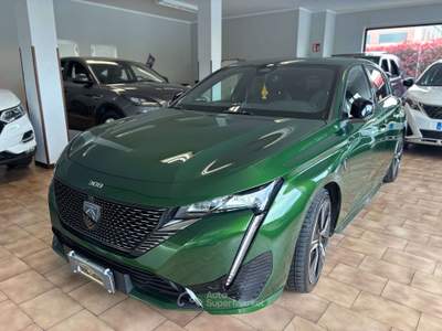 Peugeot 308 1.5 bluehdi GT*TAGLIANDI CERTIFICATI Verde usata Carvico