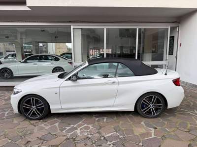 BMW Serie 2 240i 240 Serie 2 F23 Cabrio M 240i Cabrio auto UNICO PROPRIETARIO BELLISSIMA Bianco usata Cesano Maderno