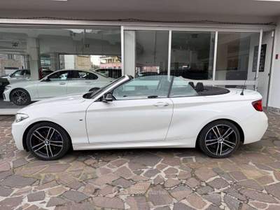 BMW Serie 2 240i 240 Serie 2 F23 Cabrio M 240i Cabrio auto UNICO PROPRIETARIO BELLISSIMA Bianco usata Cesano Maderno