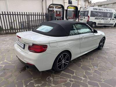 BMW Serie 2 240i 240 Serie 2 F23 Cabrio M 240i Cabrio auto UNICO PROPRIETARIO BELLISSIMA Bianco usata Cesano Maderno