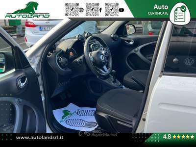 Smart ForFour 0.9 t Passion 90cv twinamic Cabrio Bianco usata Guidonia Montecello