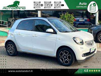 Smart ForFour 0.9 t Passion 90cv twinamic Cabrio Bianco usata Guidonia Montecello