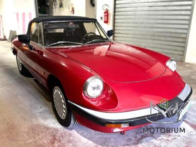 Alfa Romeo Spider Duetto 2.0 131 CV Rosso usata Pomigliano d'Arco