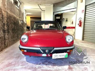 Alfa Romeo Spider Duetto 2.0 131 CV Rosso usata Pomigliano d'Arco