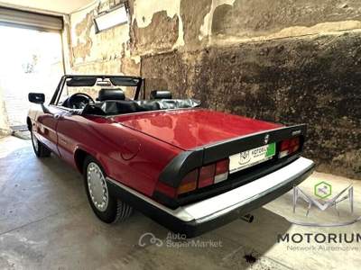 Alfa Romeo Spider Duetto 2.0 131 CV Rosso usata Pomigliano d'Arco