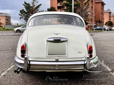 Jaguar MK4 3.8, conservata, Matching Numbers Bianco usata Roma