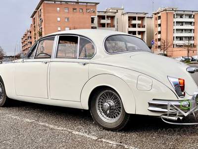 Jaguar MK4 3.8, conservata, Matching Numbers Bianco usata Roma
