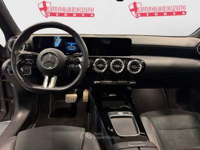 Mercedes-Benz Classe A D AMG Line Premium Plus Speedshift DCT AMG 8G Grigio usata Genova