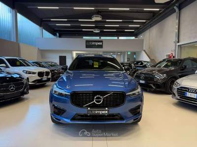 Volvo XC60 2.0 t6 AWD phev R-design auto 22"/PANO/UNICO PROPR. Blu/Azzurro usata Merano