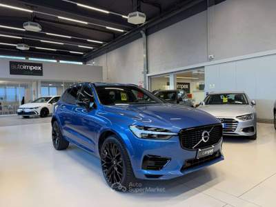 Volvo XC60 2.0 t6 AWD phev R-design auto 22"/PANO/UNICO PROPR. Blu/Azzurro usata Merano