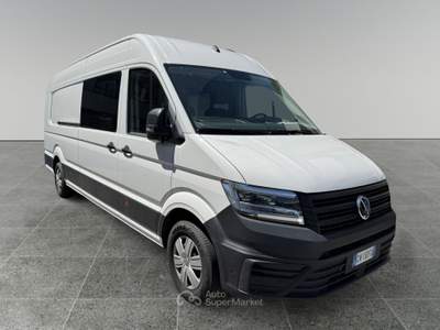 Volkswagen Crafter 35 L3H2 2.0 BiTDI 130kW Business aut. D.C. 6 POSTI AUTOCARRO Bianco usata Verbania