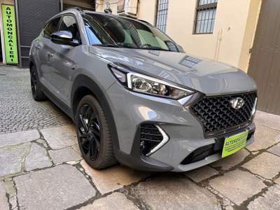 Hyundai Tucson 1.6 CRDi HYBRID 48V *PELLE* Grigio usata Moncalieri