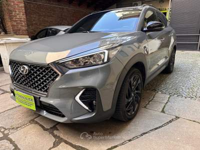 Hyundai Tucson 1.6 CRDi HYBRID 48V *PELLE* Grigio usata Moncalieri