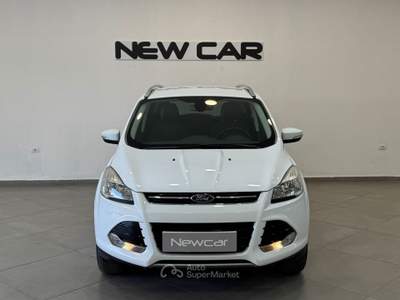 Ford Kuga 2.0 TDCi 150CV Powershift 4AWD Titanium Bianco usata Caresanablot