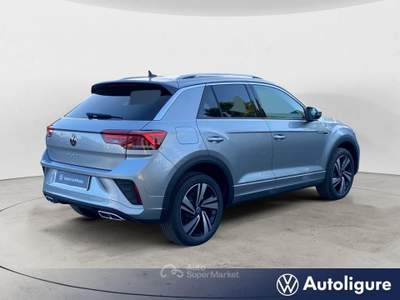 Volkswagen T-Roc 2.0 TDI SCR R-Line Argento usata Lerici