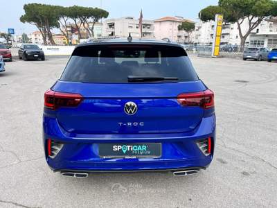 Volkswagen T-Roc T-Roc 2.0 tdi R-Line 150cv dsg Blu/Azzurro usata Rimini