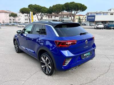 Volkswagen T-Roc T-Roc 2.0 tdi R-Line 150cv dsg Blu/Azzurro usata Rimini