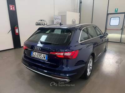Audi A4 Avant 35 TDI/163 CV S tronic Business Advanced Blu/Azzurro usata Poviglio