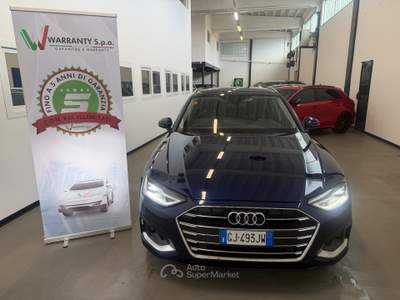 Audi A4 Avant 35 TDI/163 CV S tronic Business Advanced Blu/Azzurro usata Poviglio