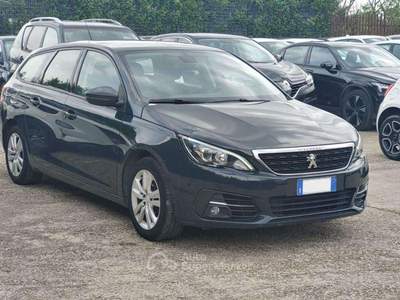 Peugeot 308 ALLURE 1.5D 120cv EAT6  ANDROID/CARPLAY SENS PARK Nero usata Roma