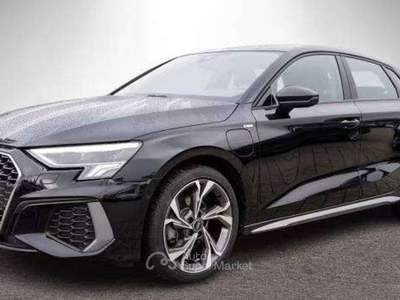 Audi A3 A3 Sportback 40 1.4 tfsi e s-tronic S Line 2022 Hybrid Plug-in 204cv Nero usata Monte Compatri