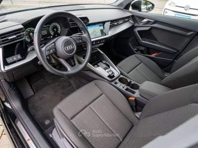 Audi A3 A3 Sportback 40 1.4 tfsi e s-tronic S Line 2022 Hybrid Plug-in 204cv Nero usata Monte Compatri