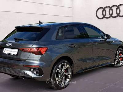 Audi A3 A3 Sportback 40 1.4 tfsi e S Line Identity black Plug-in 245cv Grigio usata Monte Compatri