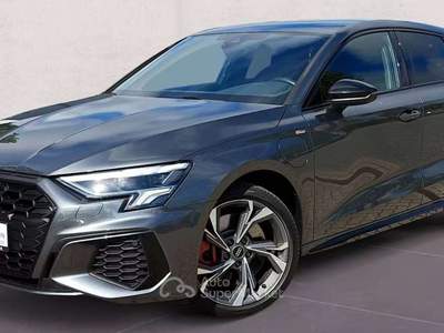 Audi A3 A3 Sportback 40 1.4 tfsi e S Line Identity black Plug-in 245cv Grigio usata Monte Compatri