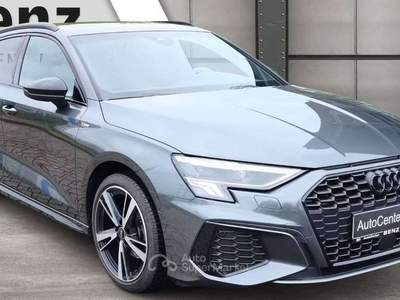 Audi A3 A3 Sportback 35 TFSI 150CV S Line S Tronic 2022 Grigio usata Monte Compatri