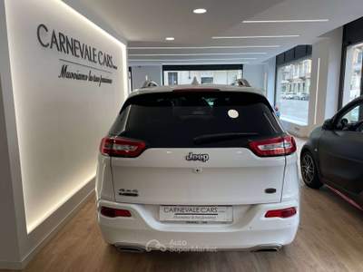 Jeep Cherokee 2.2 mjt Overland 4wd active drive 200cv auto *DISTRIBUZIONE APPENA ESEGUITA* Bianco usata Torino