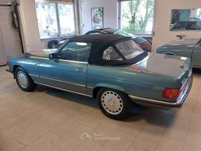 Mercedes-Benz SL Mercedes-Benz SL 560 AGGIORNAMENTO PARAURTI EUROPEI Blu/Azzurro usata Cherasco