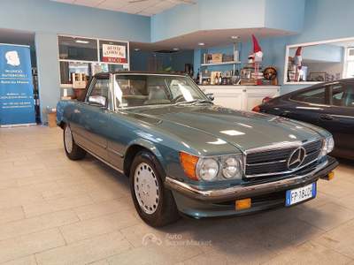 Mercedes-Benz SL Mercedes-Benz SL 560 AGGIORNAMENTO PARAURTI EUROPEI Blu/Azzurro usata Cherasco