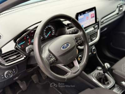 Ford Fiesta 1.0 Ecoboost Hybrid 125 CV 5 porte Titanium Blu/Azzurro usata Alessandria