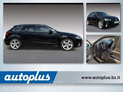 Audi A3 Sportback 35 TFSI Sport  Nero usata Appiano sulla strada del vino