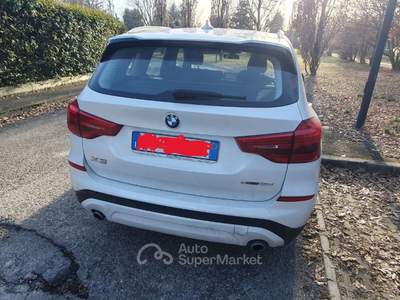 BMW X3 MW X3 sDrive18d Mild Hybrid – 10/2021 – 27.000 km CERTIFICATI Bianco usata Albinea