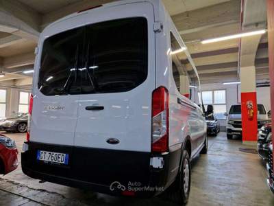 Ford Transit 330 TDCI ECOBLUE CV.130 PL TM 9 POSTI KM. 9.800 Bianco usata Torino