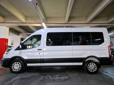 Ford Transit 330 TDCI ECOBLUE CV.130 PL TM 9 POSTI KM. 9.800 Bianco usata Torino