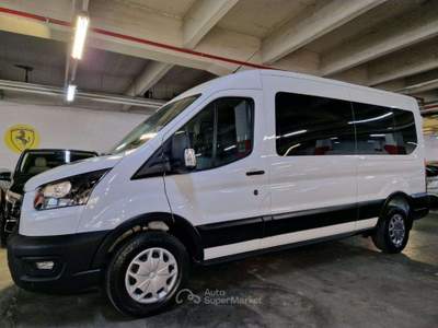 Ford Transit 330 TDCI ECOBLUE CV.130 PL TM 9 POSTI KM. 9.800 Bianco usata Torino