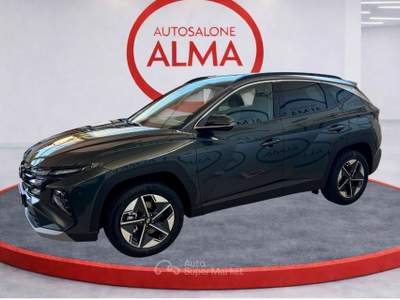 Hyundai Tucson 1.6 HEV 2wd 239cv Business Auto Verde usata Castellanza