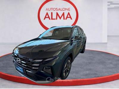 Hyundai Tucson 1.6 HEV 2wd 239cv Business Auto Verde usata Castellanza