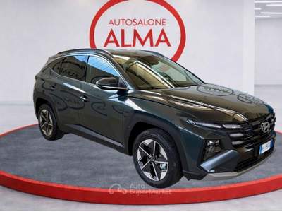 Hyundai Tucson 1.6 HEV 2wd 239cv Business Auto Verde usata Castellanza