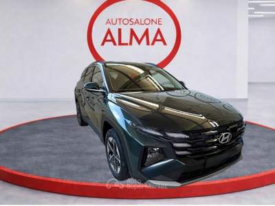 Hyundai Tucson 1.6 HEV 2wd 239cv Business Auto Verde usata Castellanza