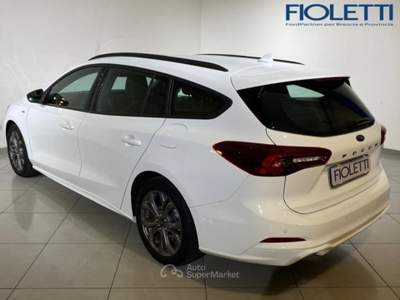Ford Focus 5ª SERIE 1.0 ECOBOOST HYBRID 125 CV SW ST LINE STYLE Bianco usata Manerbio
