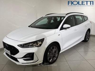 Ford Focus 5ª SERIE 1.0 ECOBOOST HYBRID 125 CV SW ST LINE STYLE Bianco usata Manerbio