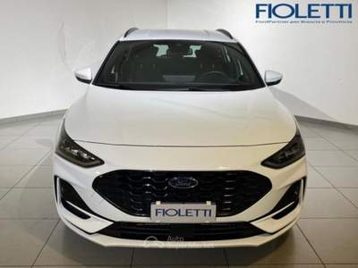 Ford Focus 5ª SERIE 1.0 ECOBOOST HYBRID 125 CV SW ST LINE STYLE Bianco usata Manerbio