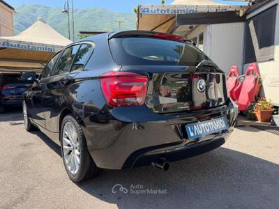 BMW Serie 1 118d 118d 5p 2.0 Eletta 143cv dpf Nero usata Nocera Inferiore